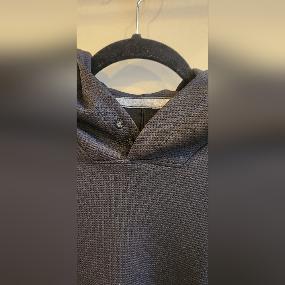 Lululemon Sweatshirt Textured Black Size 8